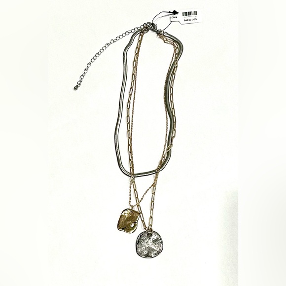 Free People Oversized Coin Necklace - Picture 5 of 7